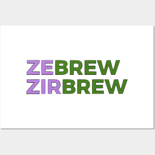 Zebrew/Zirbrew Posters and Art